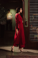 2 Piece Lawn Karandi Embroidered Suit (CP0301)